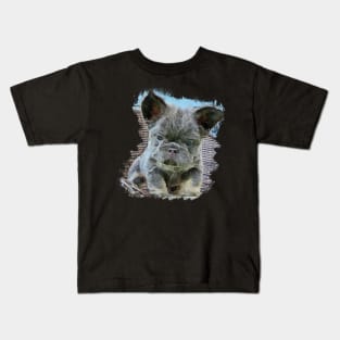 Cutie Frenchie Bulldog Puppy Kids T-Shirt